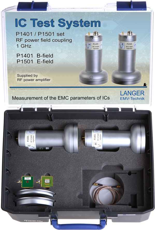 P1401 / P1501 set, HF-Feldeinkopplung bis 1 GHz
